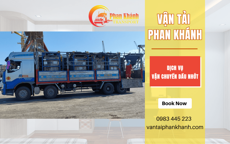 dịch vụ vận chuyển dầu nhớt