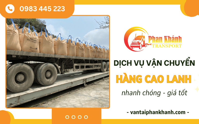 Vận chuyển hàng Cao Lanh