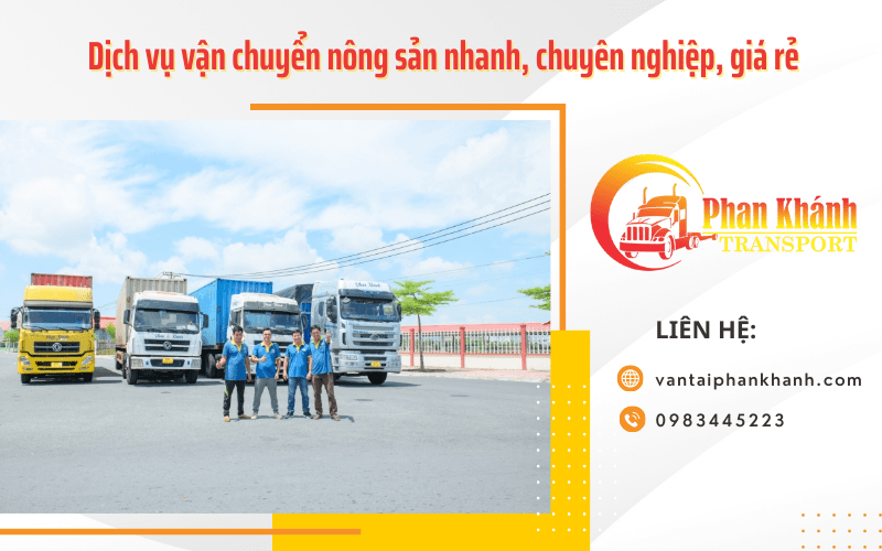 vận chuyển nông sản