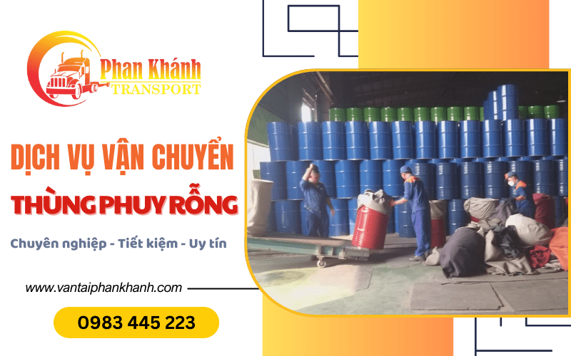 vận chuyển thùng phuy rỗng