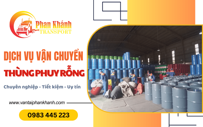 vận chuyển thùng phuy rỗng