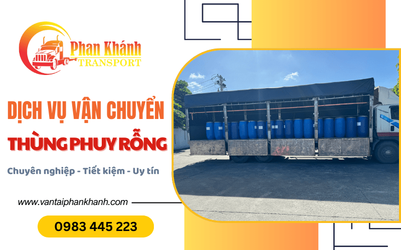 vận chuyển thùng phuy rỗng