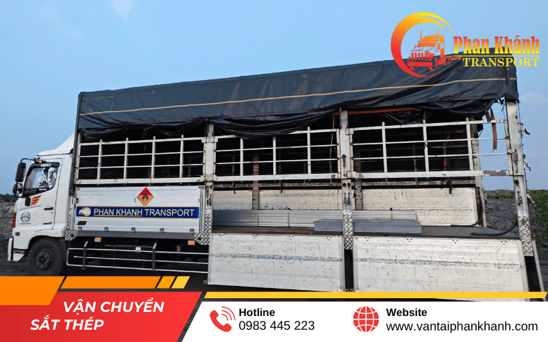 vận chuyển sắt thép