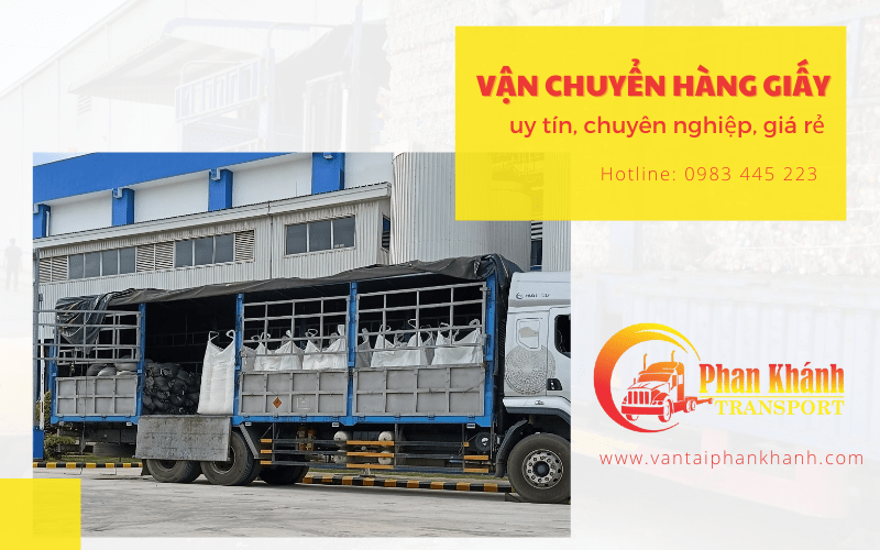 vận chuyển hàng giấy
