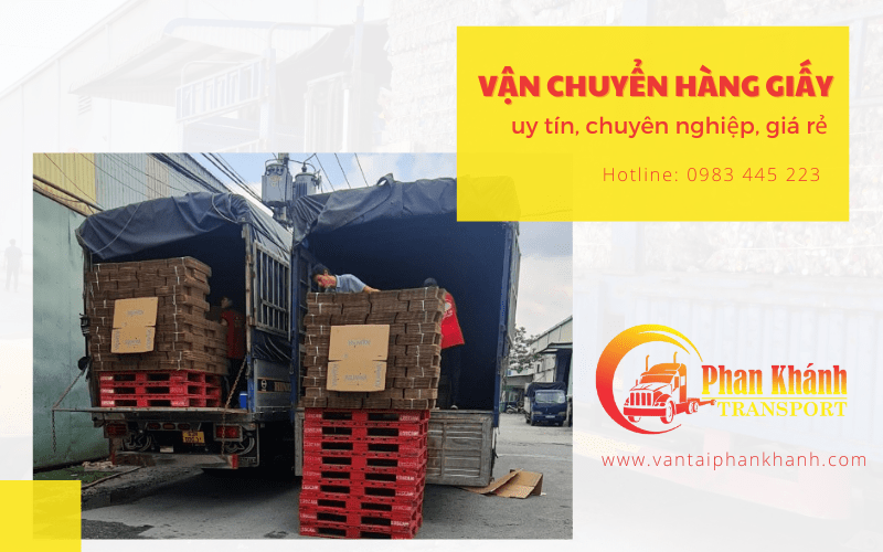 vận chuyển hàng giấy