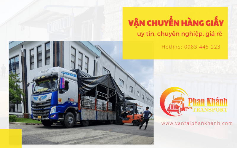 vận chuyển hàng giấy