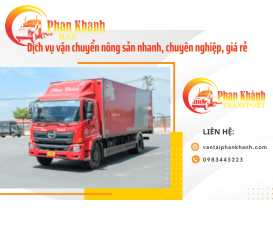 Dịch vụ vận chuyển nông sản nhanh, chuyên nghiệp, giá rẻ