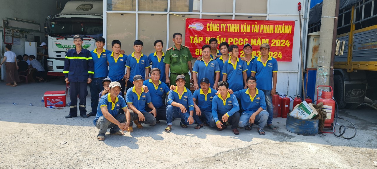 hình ảnh tập huấn tại công ty phan khánh