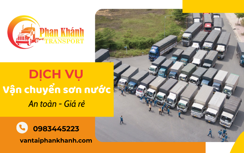 vận chuyển sơn nước