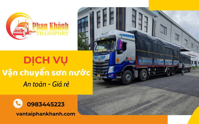 vận chuyển sơn nước