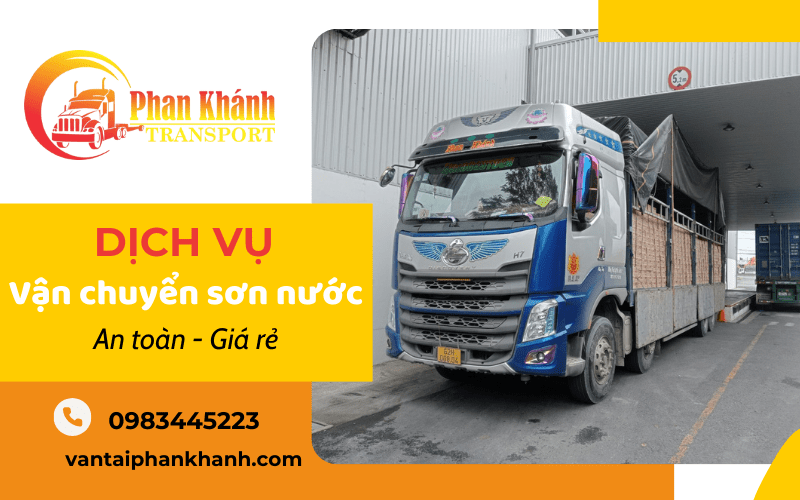 vận chuyển sơn nước