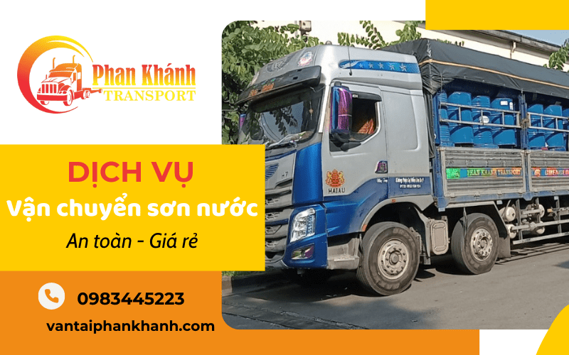 vận chuyển sơn nước