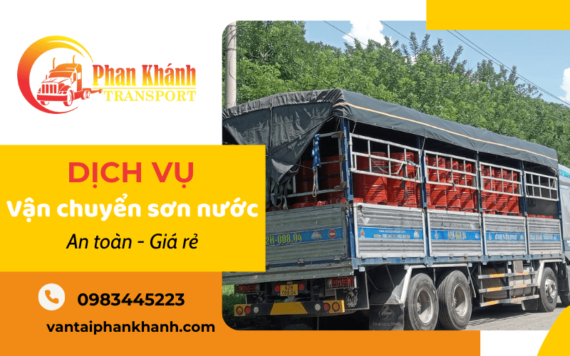 vận chuyển sơn nước