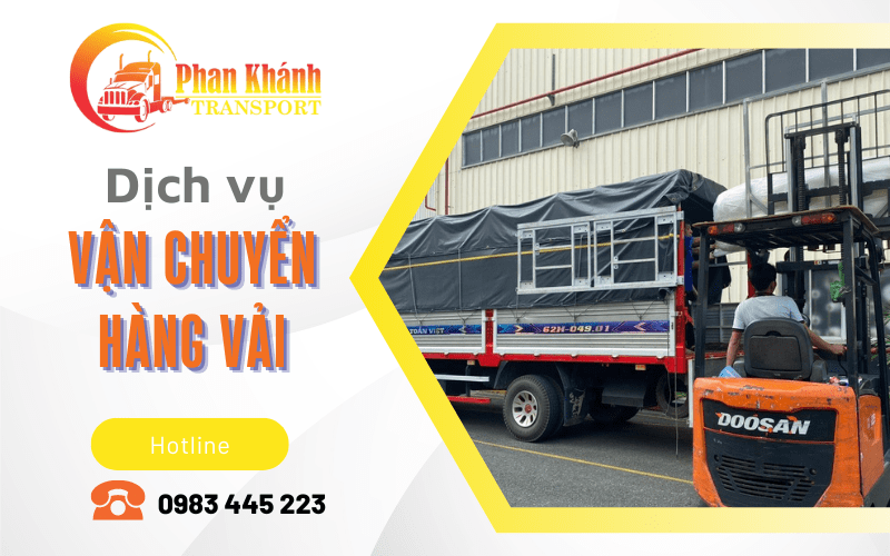 vận chuyển hàng vải