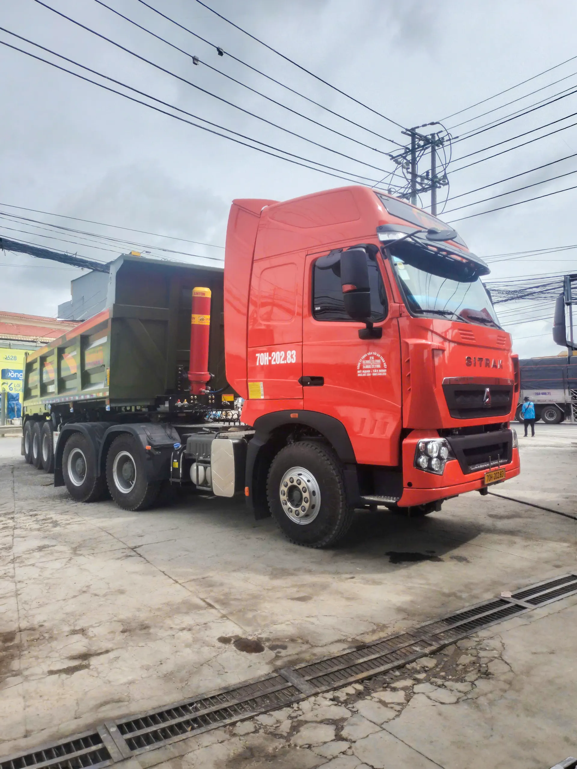 Thực tế Xe Ben 6
