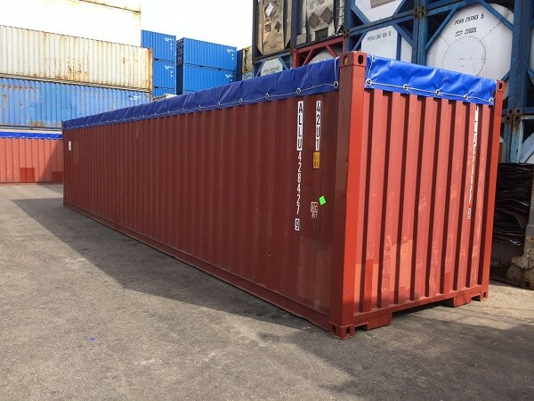 Dịch vụ vận chuyển Container mở nắp (Open Top) của Vận tải Phan Khánh.